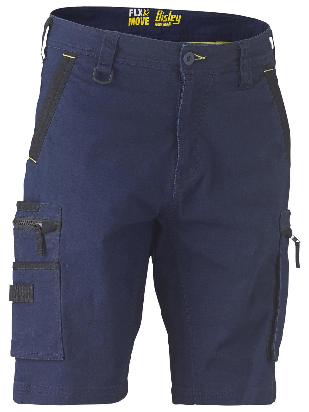 Stretch Utility Zip Cargo Short with Cordura Reinforcement - view 3