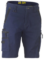 Stretch Utility Zip Cargo Short with Cordura Reinforcement - view 3