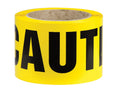 Black/Yellow Caution Barrier Tape | Site Delineation | Uniform Safety Signs