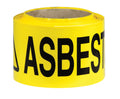 75mm Caution Asbestos Barrier Tape | Hazard Zones | Uniform Safety Signs