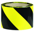75mm Black/Yellow Barrier Tape | Site Delineation | Uniform Safety Signs