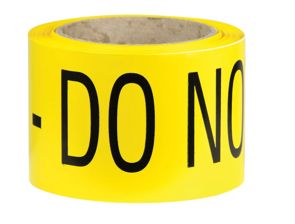 500m Caution Do Not Enter Tape | Site Access Control | Uniform Safety Signs