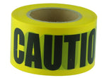 Barricade Tape Caution Black on Yellow - view 1