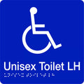 180x180mm Accessible Toilet Sign | Public Amenities | Uniform Safety Signs