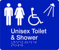 180x210mm Braille Sign | Accessible Facilities | Uniform Safety Signs