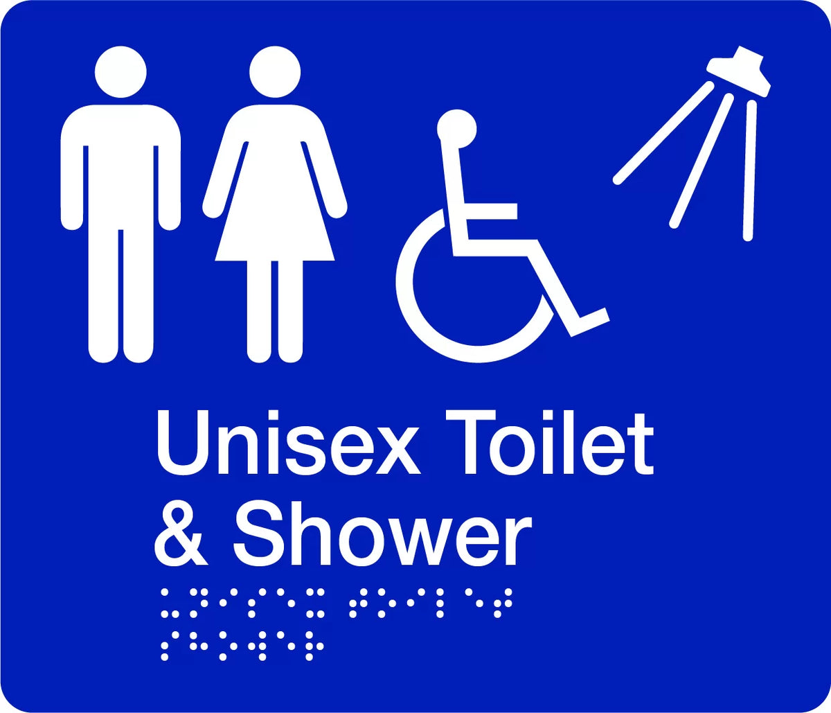 180x210mm Braille Sign | Accessible Facilities | Uniform Safety Signs