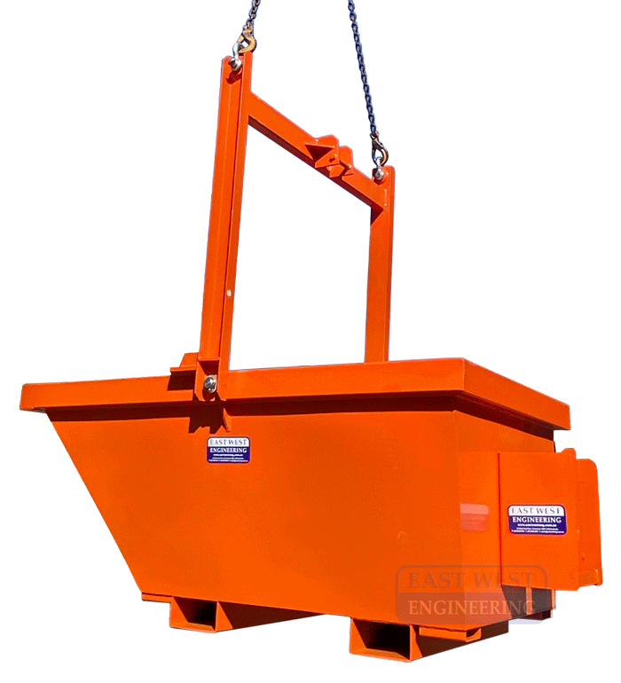 1.0cum Capacity Bulk Waste Bin | Industrial Site Recycling | East West Engineering