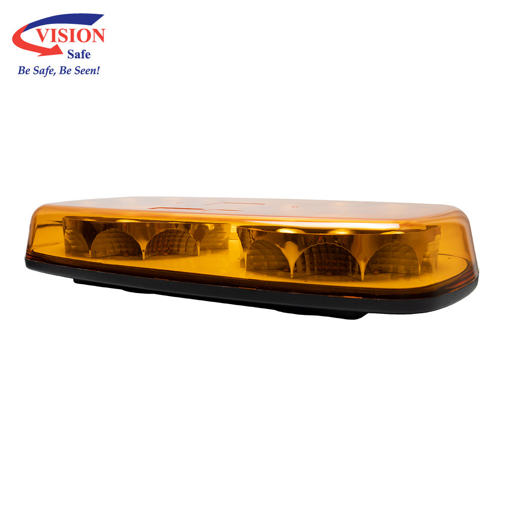 Bravo Amber LED Mini Bar with Magnetic Base 12-24VDC | Vision Safe, view 4