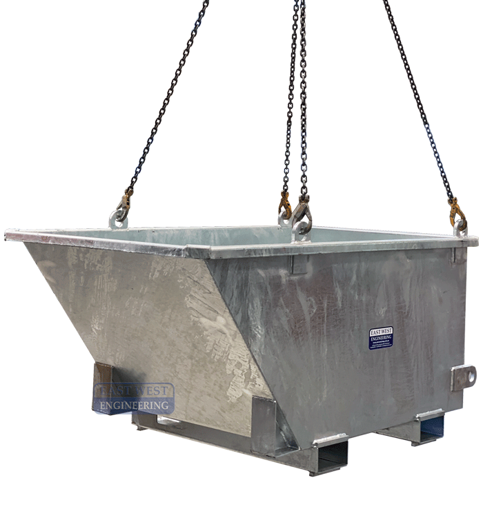 2000kg Working Load Limit Crane Bin | Industrial Materials | East West Engineering, view 2