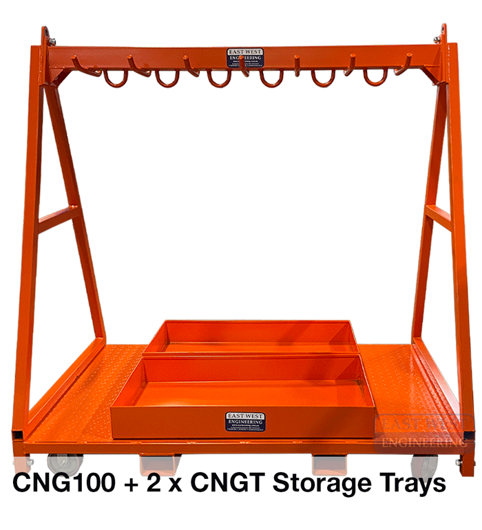 WLL 1000KG Rigging Storage Rack | Workshop & Warehouse Use | East West Engineering, view 2