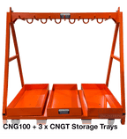 WLL 1000KG Rigging Storage Rack | Workshop & Warehouse Use | East West Engineering, view 3