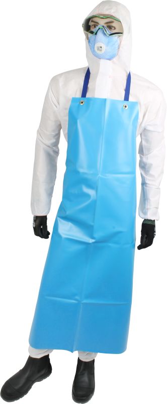 Blue PVC Apron