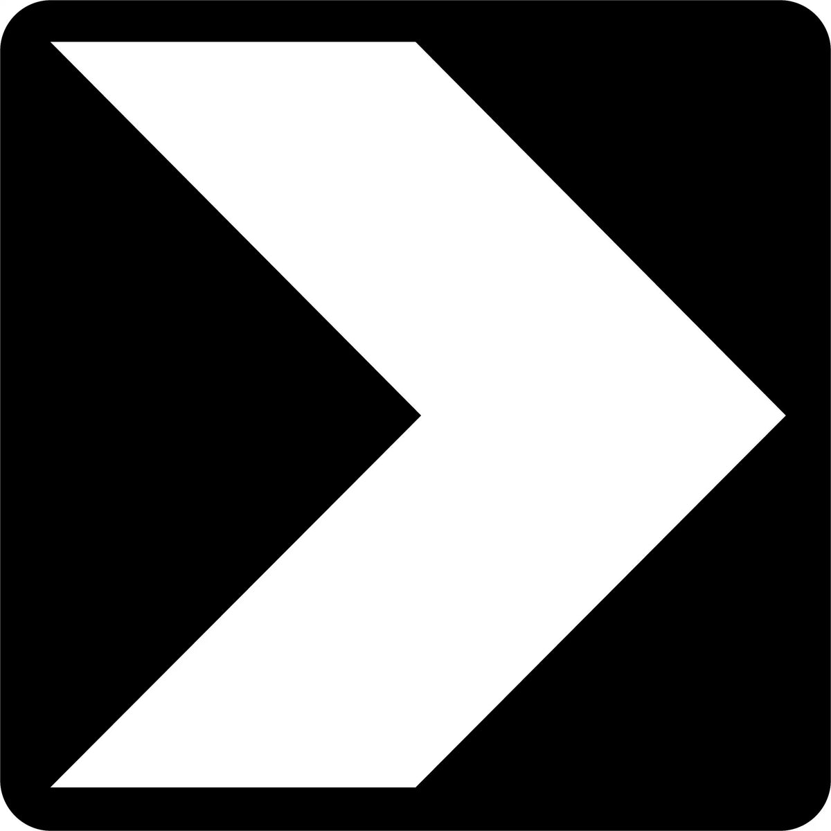 Aluminium Chevron Sign | Road & Traffic Management | Uniform Safety Signs