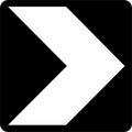 600x600mm Aluminium Chevron | Road Traffic Management | Uniform Safety Signs