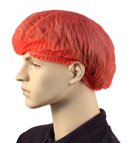 Red 53cm Crimped Beret | Food Processing & Hygiene | ATS Global
