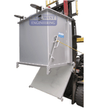 1000 kg Load Limit Drop Bottom Bin | Industrial Storage & | East West Engineering