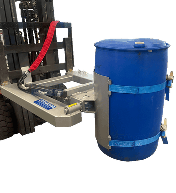 350KG WLL Hydraulic Drum Rotator | Industrial Site Materials | East West Engineering