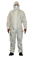 Type 5/6 White SMS Coveralls | Asbestos and Powder Work | ATS Global