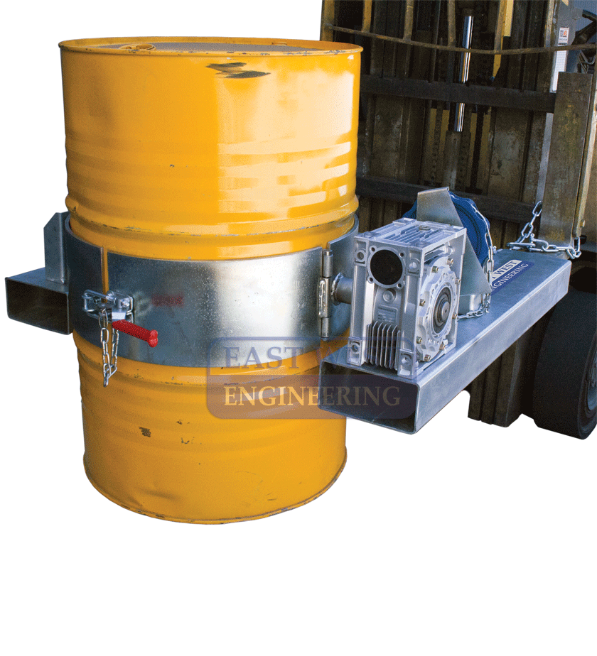 400KG SWL Drum Rotator | Industrial Materials Handling | East West Engineering