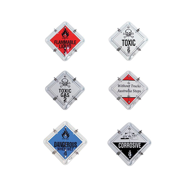 Dangerous Goods Flip Kit | Chemical Storage Areas | Uniform Safety Signs, view 2
