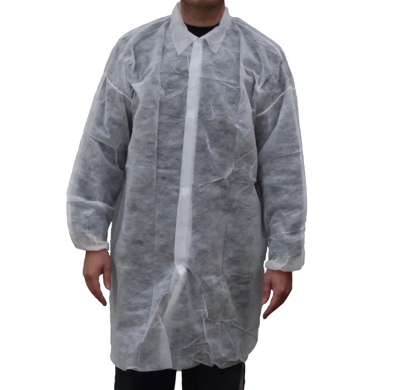 Polypropylene Lab Coat X Large | Food Processing | ATS Global