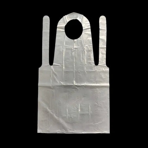 Polyethylene White Aprons | Food Processing & Cleaning | ATS Global