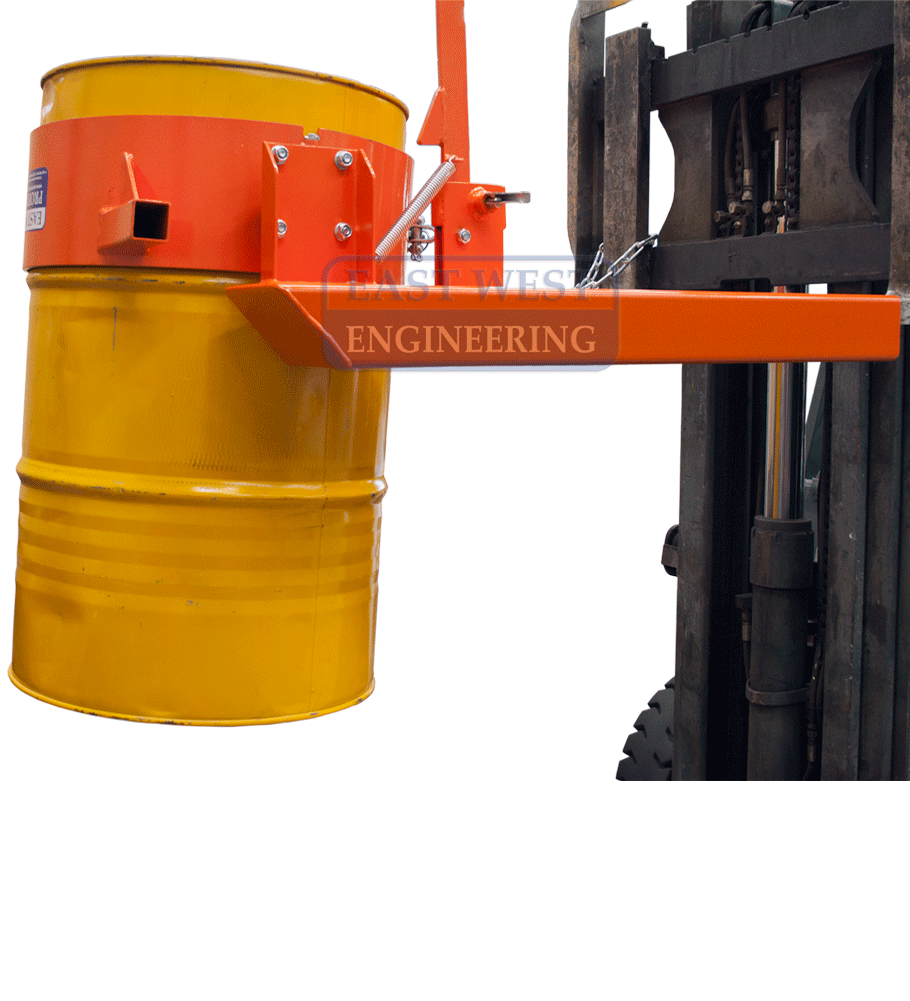 SWL 500KG Single Drum Dumper | Industrial Site Handling | East West Engineering, view 2