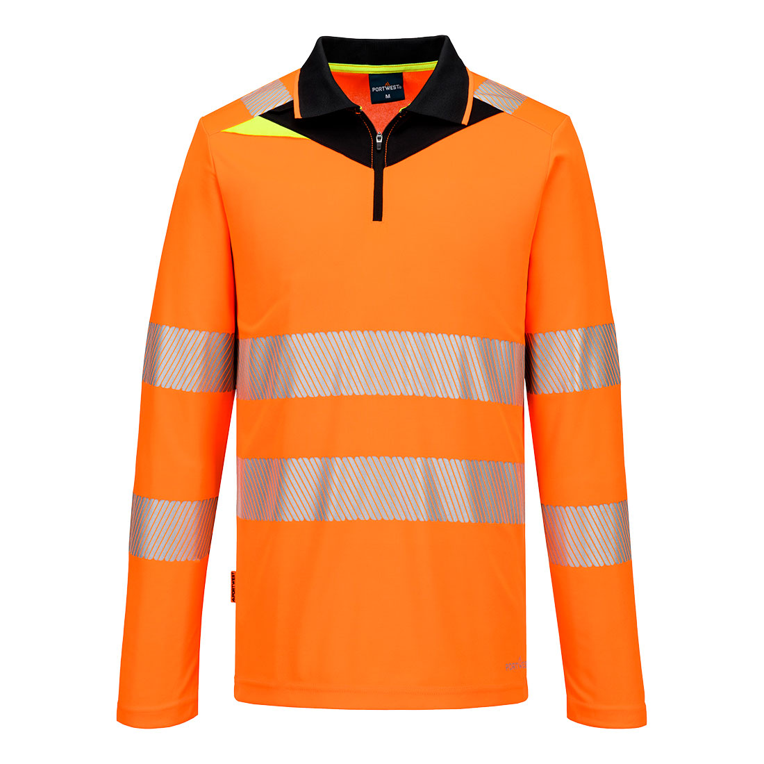 DX4 Hi-Vis Long Sleeve Polo Shirt - view 1