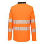 DX4 Hi-Vis Long Sleeve Polo Shirt - view 2