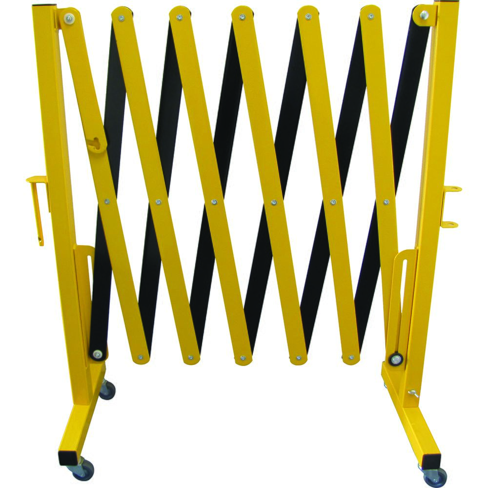 Expandable Safety Barrier Yellow Black