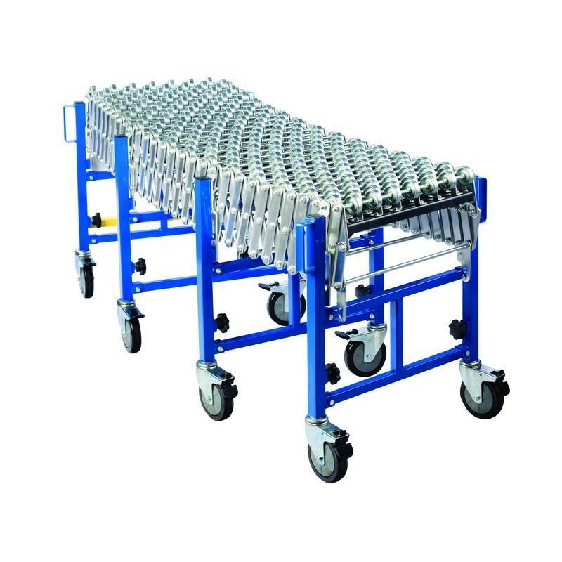 100kg Capacity Expandable Conveyor | Warehouse Loading | Team Systems