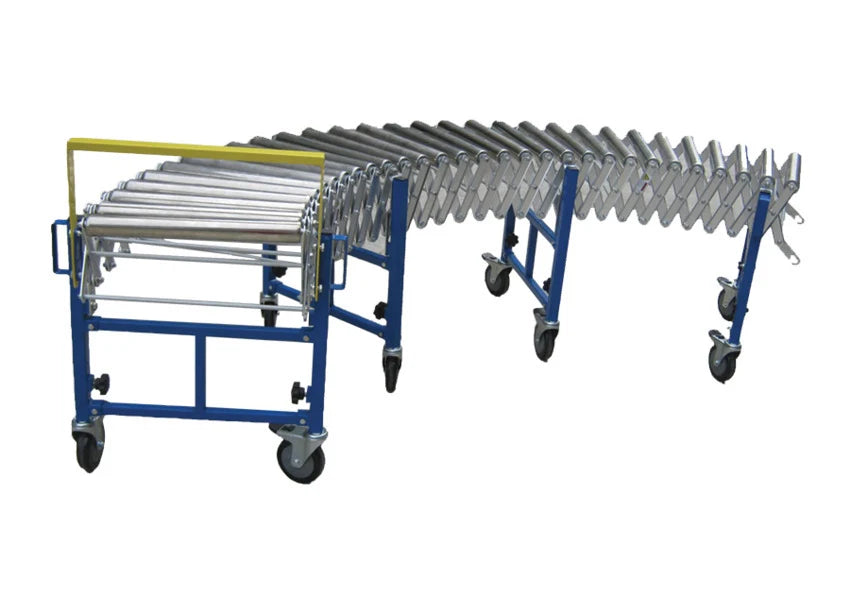 130kg Capacity Expandable Conveyor | Warehouse Loading | Team Systems