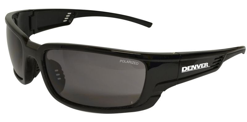 DENVER POLARISED Safety Glasses Black Frame