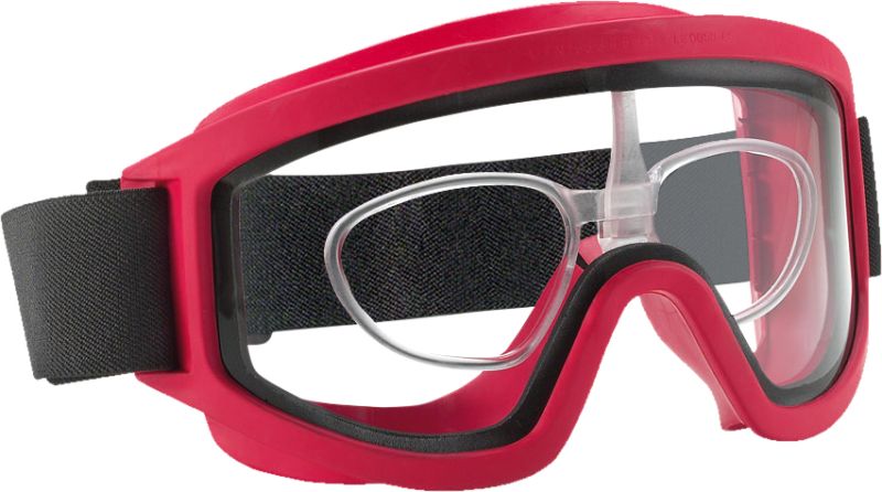 Fire Fighter Goggles with Anti-Fog Clear Lens - view 2