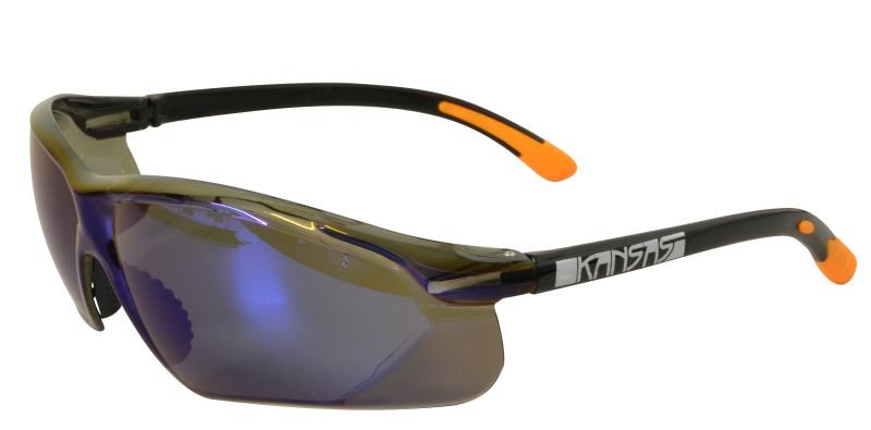Kansas Safety Glasses with Anti-Fog Amber Lens - view 5