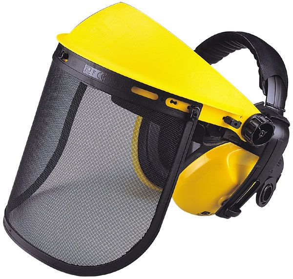 Mesh Visor and Earmuff Combo