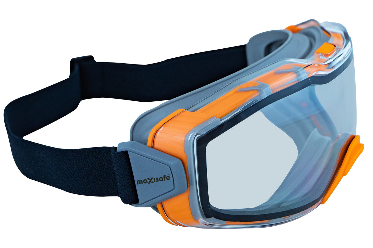 Premium Duo-Spherical Monogoggles - Clear Lens
