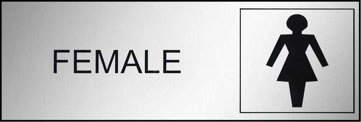 300x100mm Engraved Traffolite | Commercial Amenities | Uniform Safety Signs