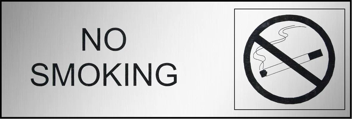 300x100mm No Smoking Sign | Commercial Facilities | Uniform Safety Signs