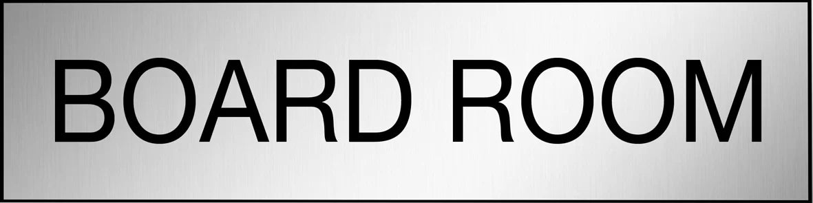 200x50mm Engraved Traffolite | Office Wayfinding | Uniform Safety Signs
