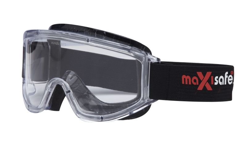 Maxi Goggles with Anti-Fog Clear Lens