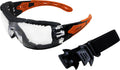 Evolve Safety Glasses with Gasket and Headband