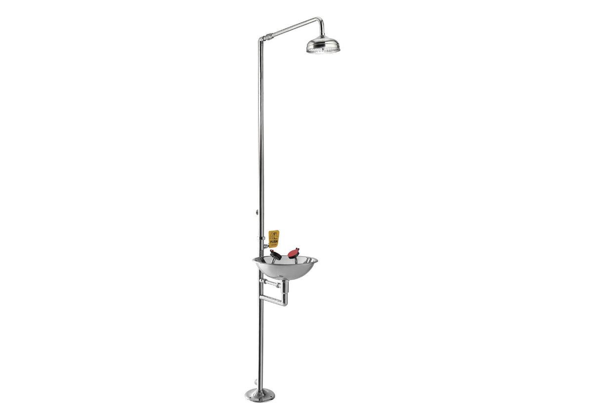 Stainless Steel Eye Wash | Chemical Workspaces | Uniform Safety Signs