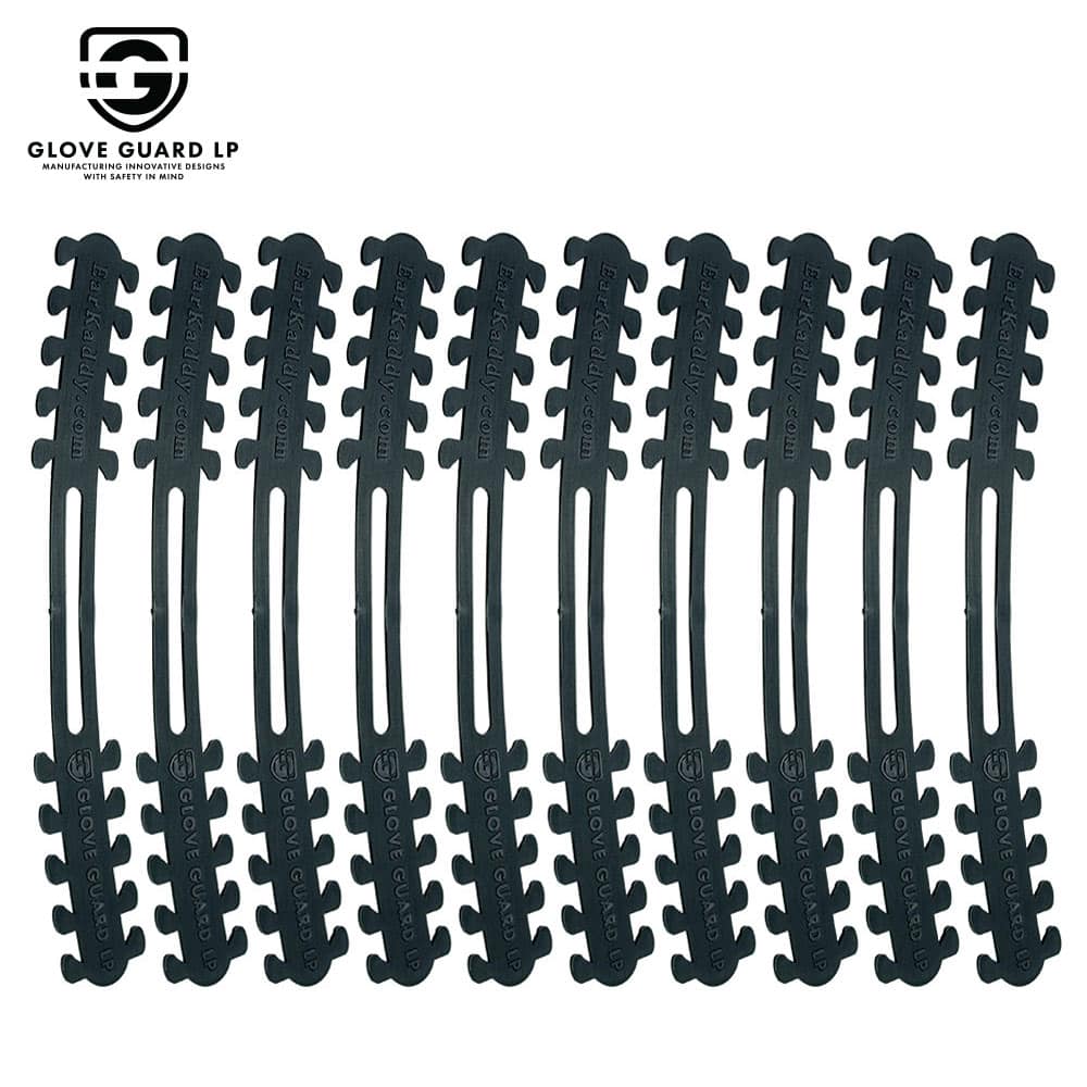 Ear Kaddy Mask Straps - Black (10 Pack) | Vision Safe, view 4