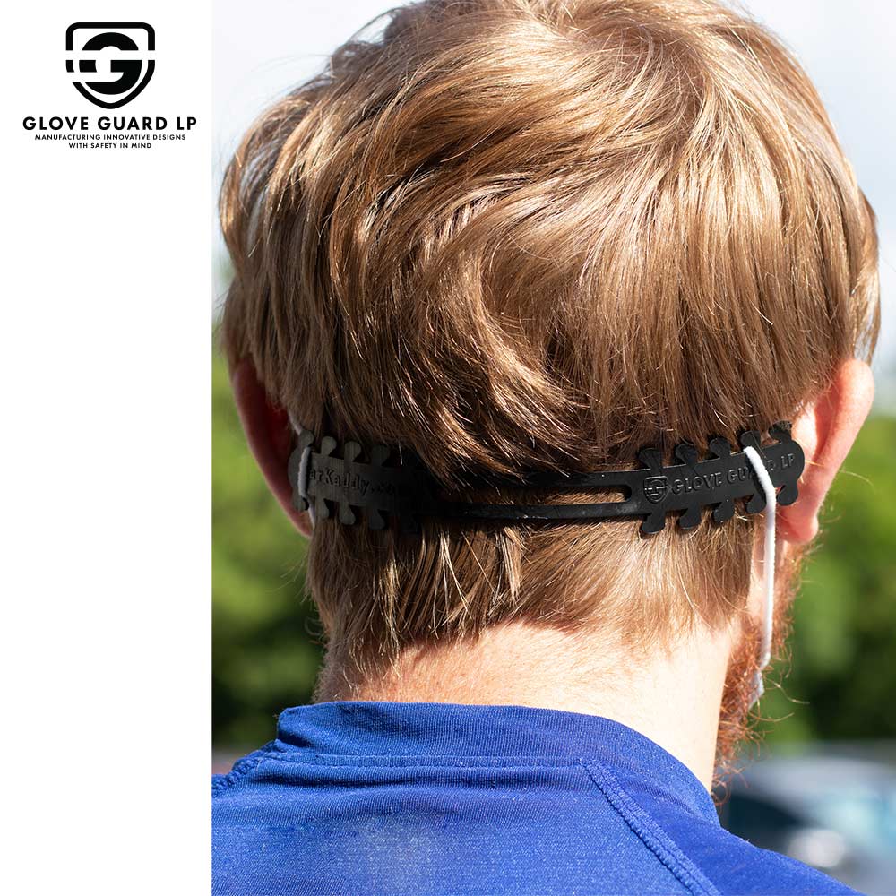 Ear Kaddy Mask Straps - Black (10 Pack) | Vision Safe, view 6