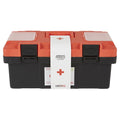 First Aid Kit in Plastic Tackle Box