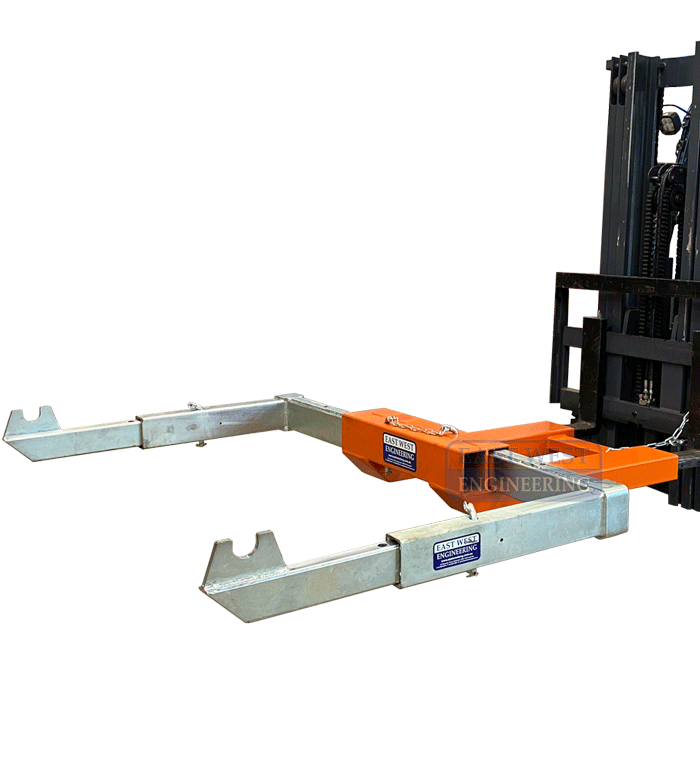 Up to 2000 kg Capacity Cable Drum Lifter | East West Engineering