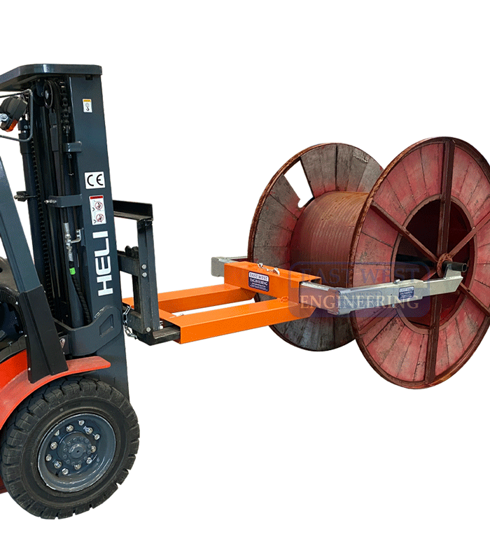 Up to 2000 kg Capacity Cable Drum Lifter | East West Engineering, view 6