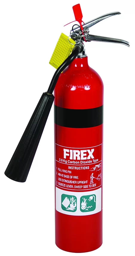 2.0kg CO2 Extinguisher | Electrical Fire Protection | Uniform Safety Signs