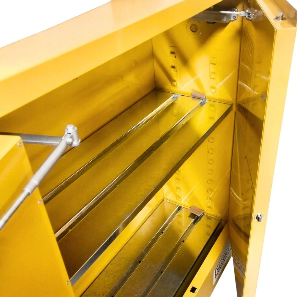 100L Class 3 Flammable Liquids Cabinet | Workshop Storage | Team Systems, view 5